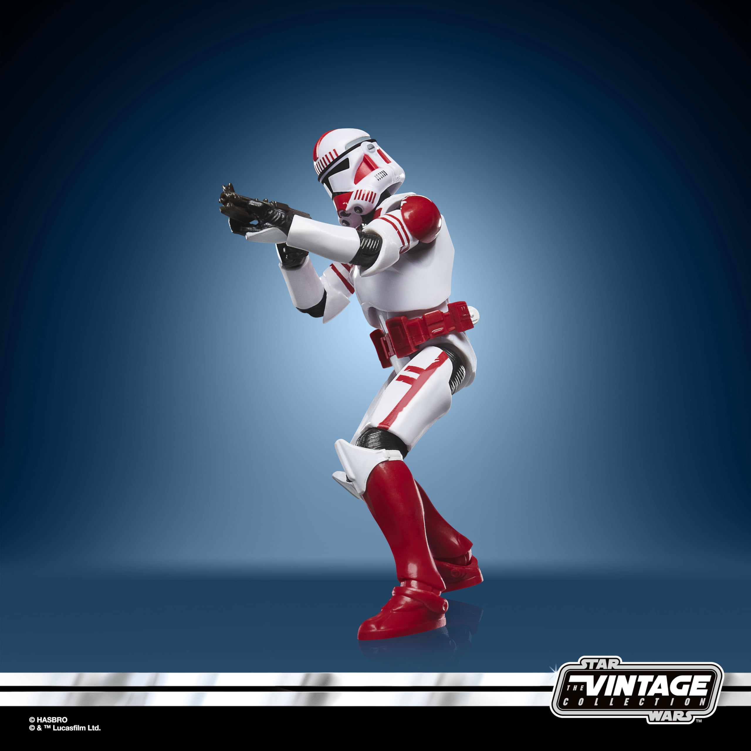 STAR WARS Vintage Collection Imperial Shock Trooper Kenner-style packaging aesthetic.