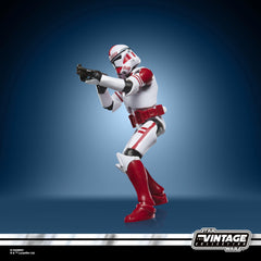 STAR WARS Vintage Collection Imperial Shock Trooper Kenner-style packaging aesthetic.