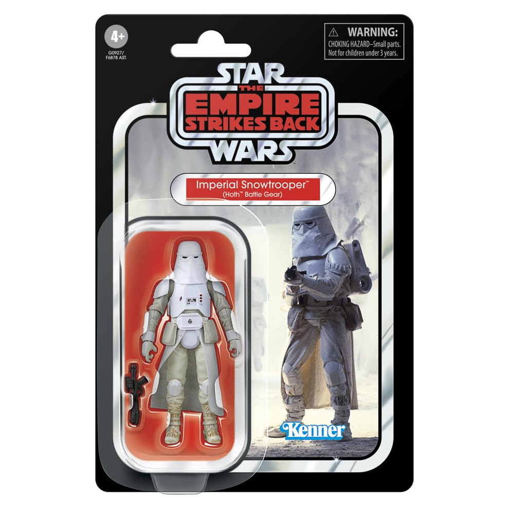 STAR WARS Imperial Snowtrooper articulated figure offers flexible posing options
