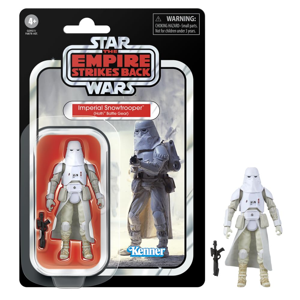 STAR WARS The Vintage Collection Imperial Snowtrooper in Hoth gear, ideal for display and collection