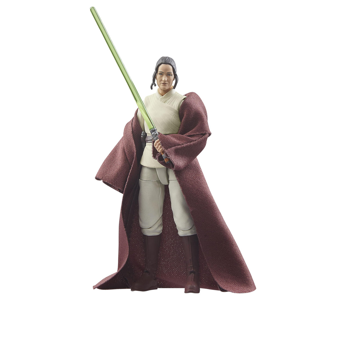 Star Wars Vintage Collection Indara front view highlights premium articulation for display