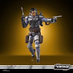 Pose-ready display packaging aids shelving for Jango Fett