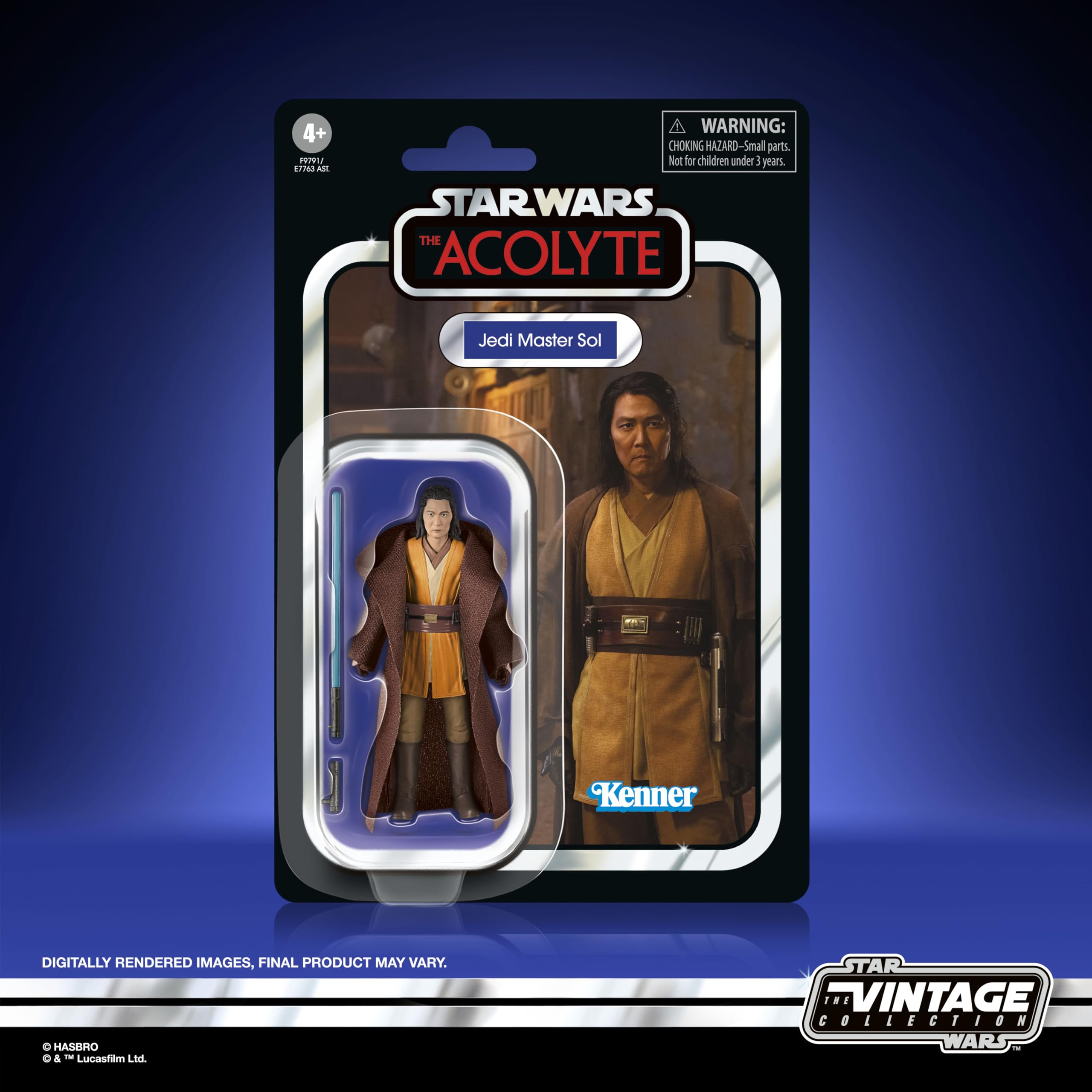 STAR WARS The Vintage Collection Jedi Master Sol figure articulation points for dynamic posing