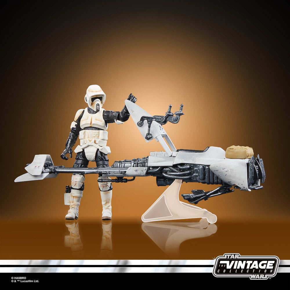 Kenner-inspired packaging evokes retro vibes for display and nostalgia.