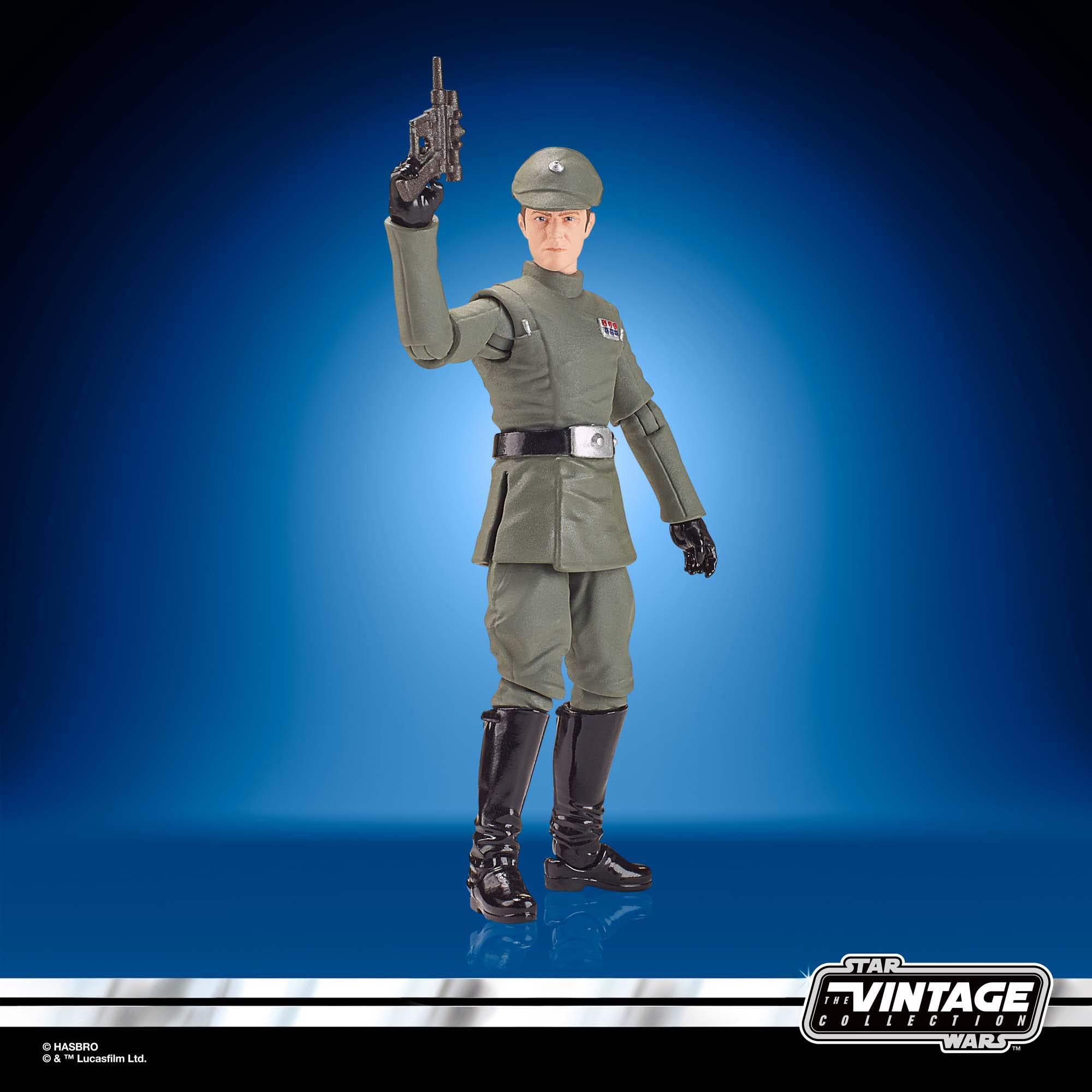 STAR WARS Moff Jerjerrod figure in a poseable stance