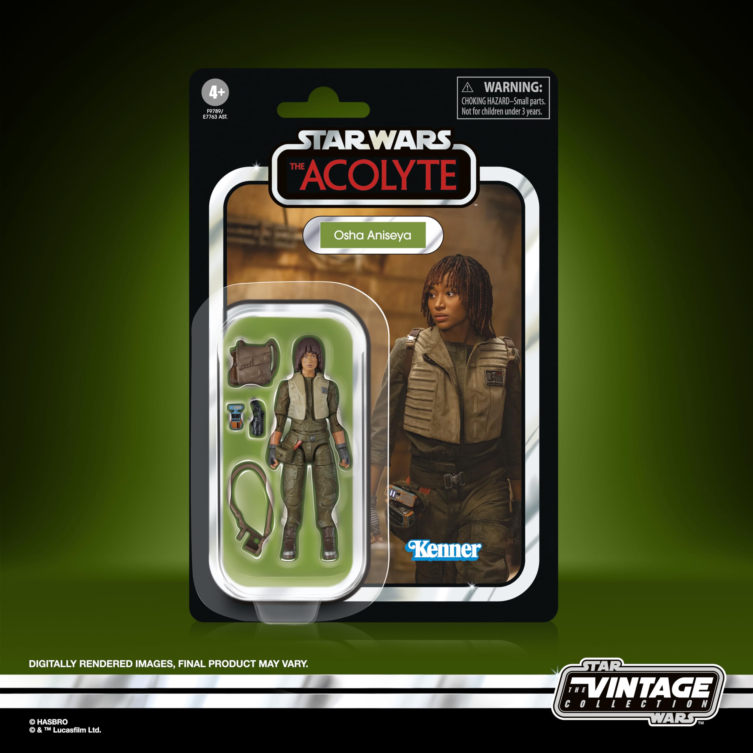 STAR WARS Osha Aniseya articulation pose enables dynamic posing.
