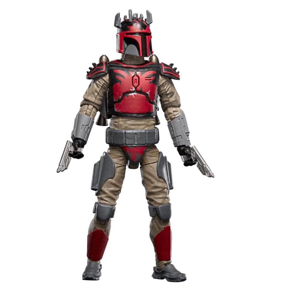 STAR WARS Mandalorian captain comes with four accessories for storytelling.
