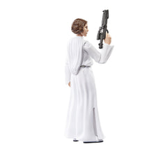 STAR WARS Leia Organa figure in heroic pose for display.