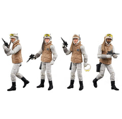 STAR WARS 4-pack Rebel Soldier set for shelf display or diorama setups