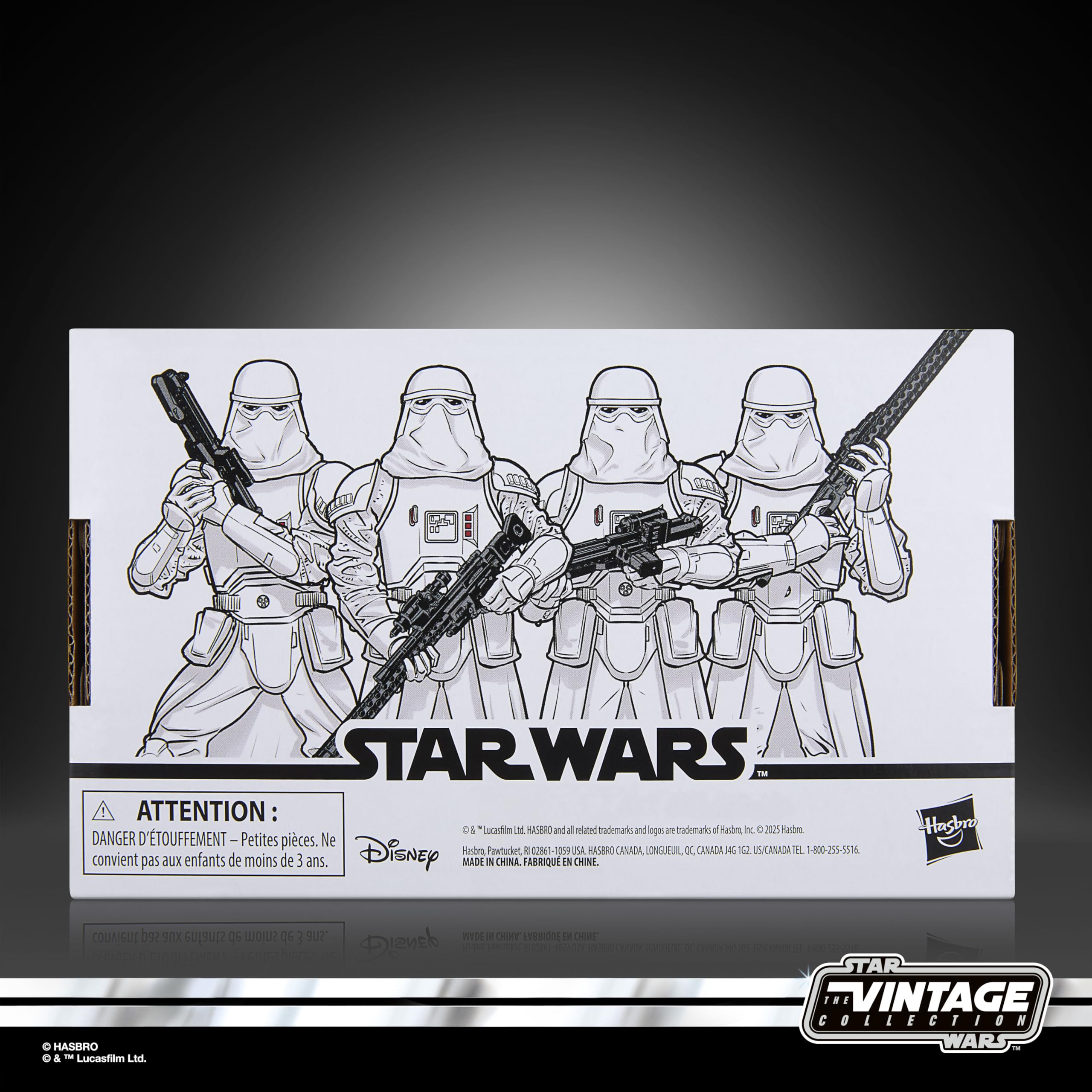 STAR WARS Vintage Collection Snowtrooper 4-Pack articulation and poseability for display variety