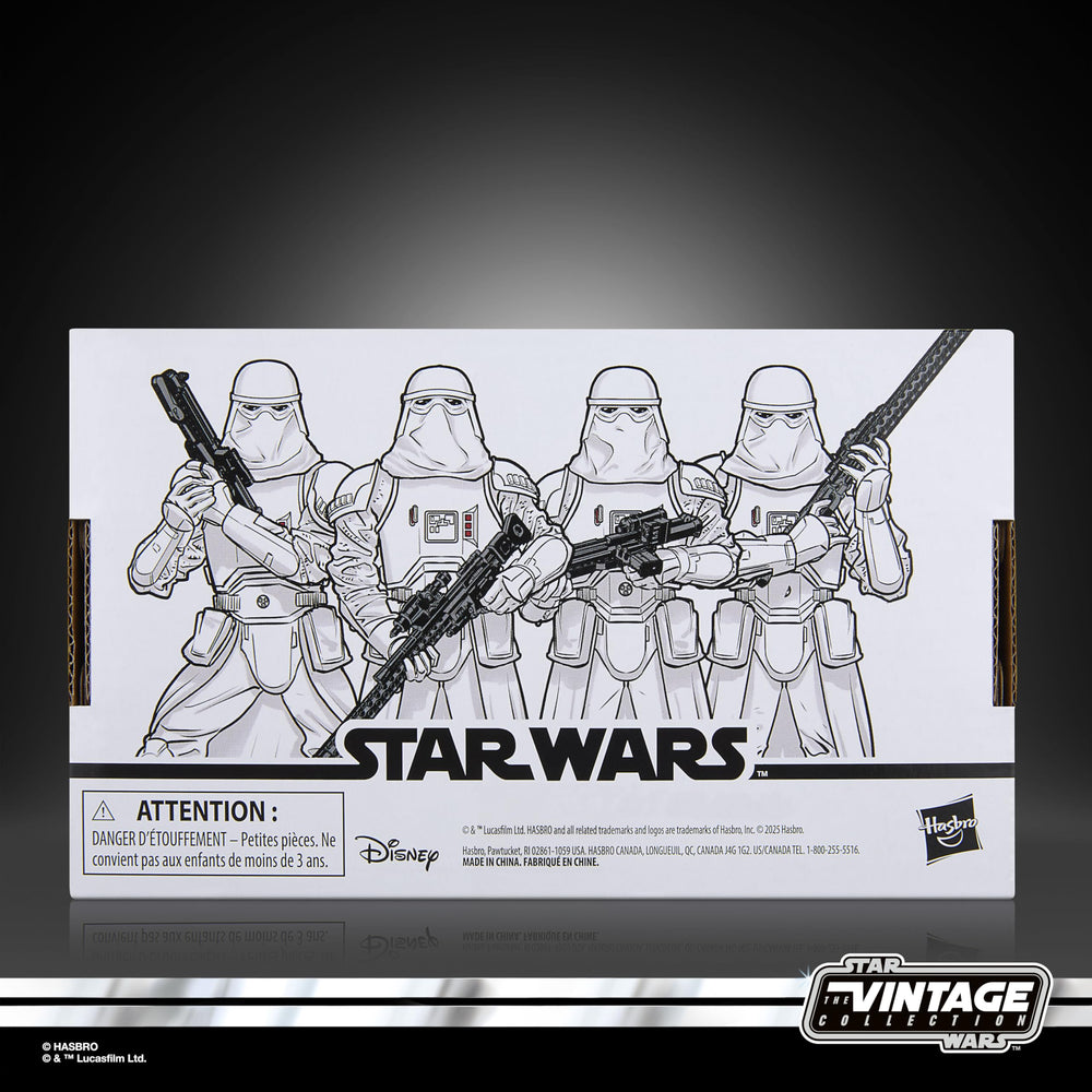 STAR WARS Vintage Collection Snowtrooper 4-Pack articulation and poseability for display variety