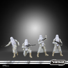 STAR WARS Vintage Collection Snowtrooper 4-Pack closed box packaging with Kenner branding