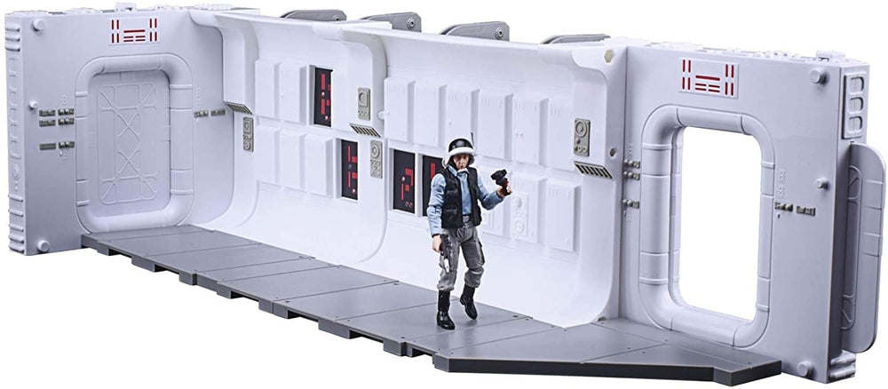 Star Wars The Vintage Collection Tantive IV hallway playset showcases iconic corridor action for imaginative battles.