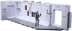 Star Wars The Vintage Collection Tantive IV hallway playset shows modular design for customizable missions.