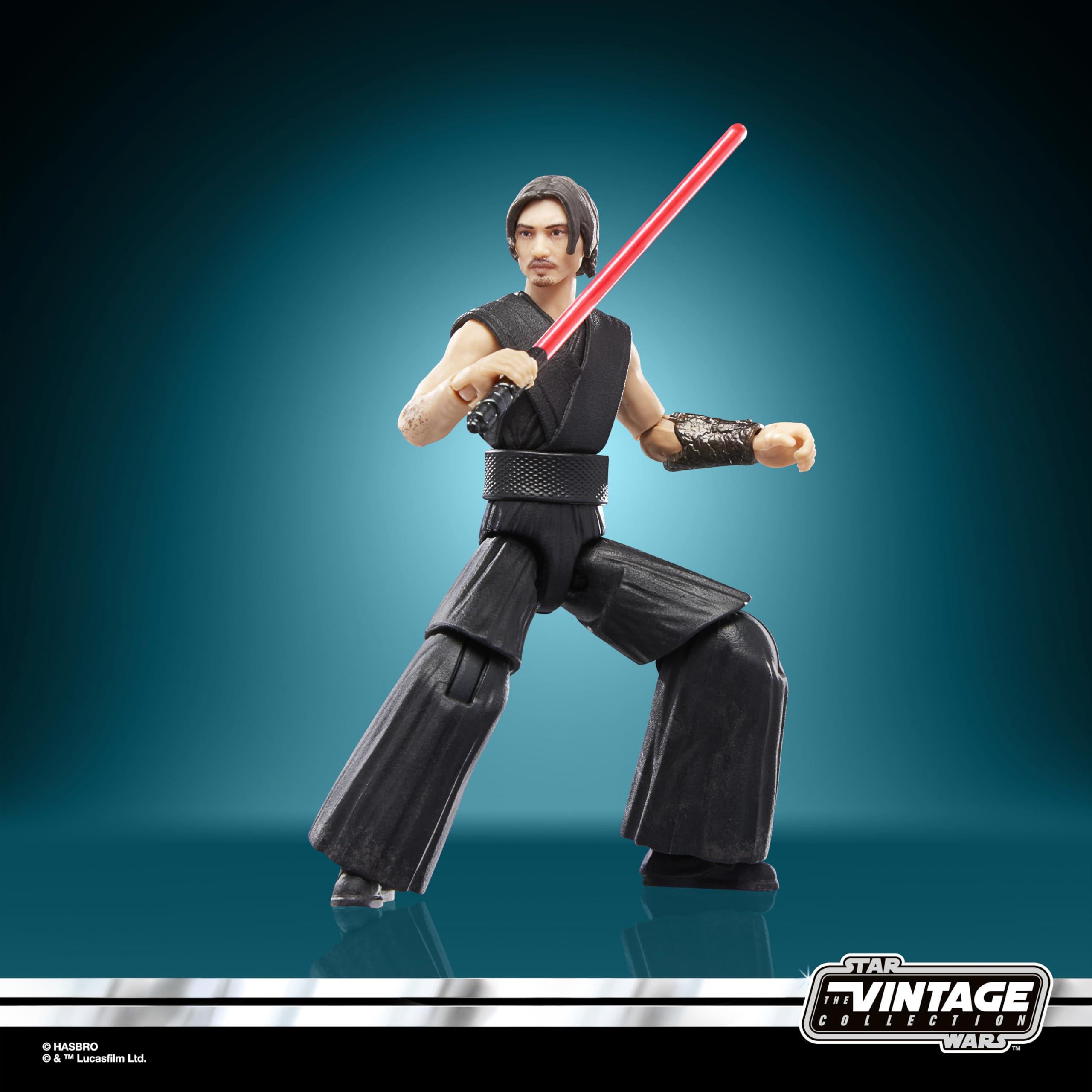 Star Wars The Stranger (Qimir) figure deco detail captures series-inspired styling