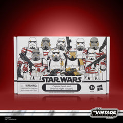 Star Wars Vintage Collection Thrawn’s Night Trooper 1 figure with detailed armor for display.