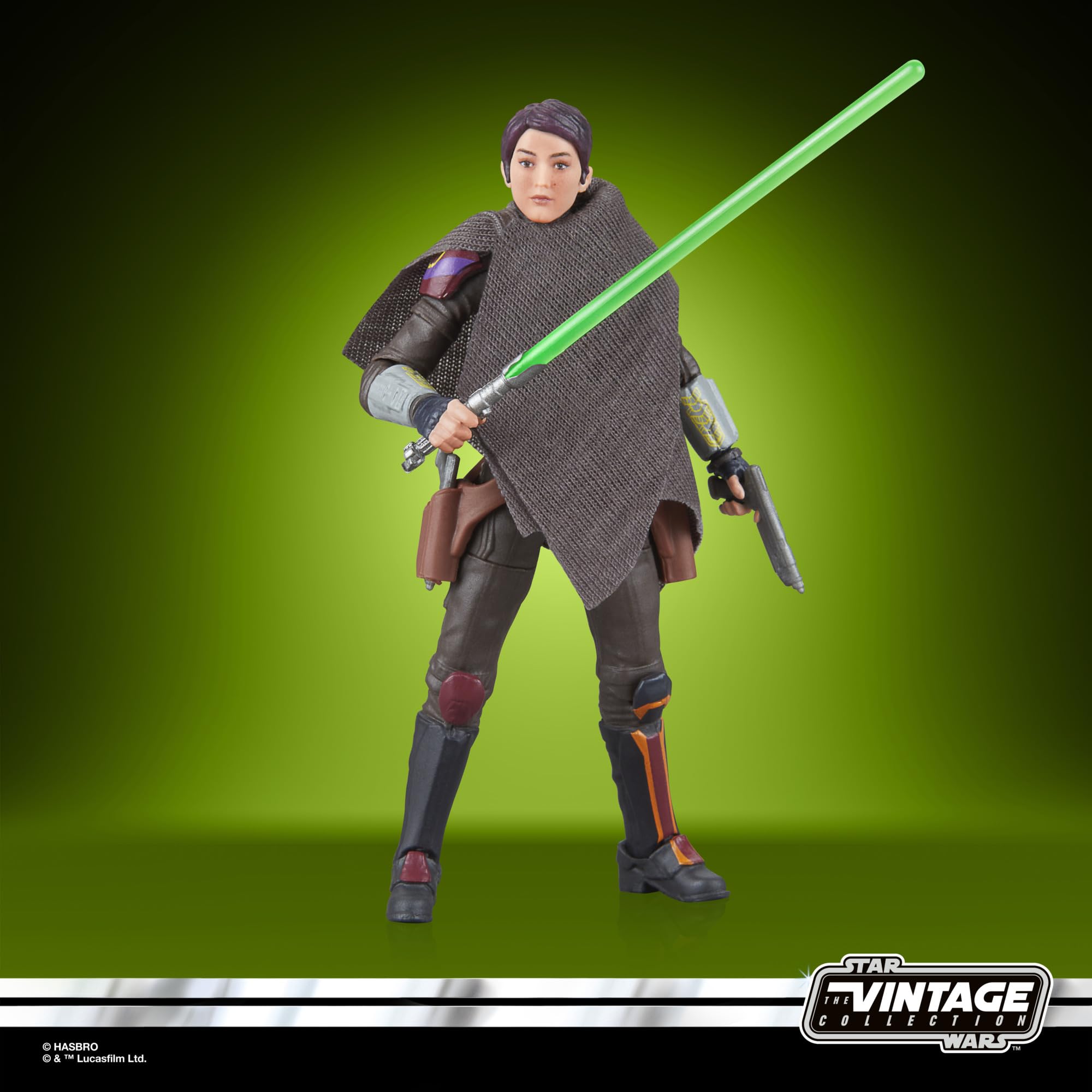 STAR WARS Vintage Collection two blasters set for authentic action posing.