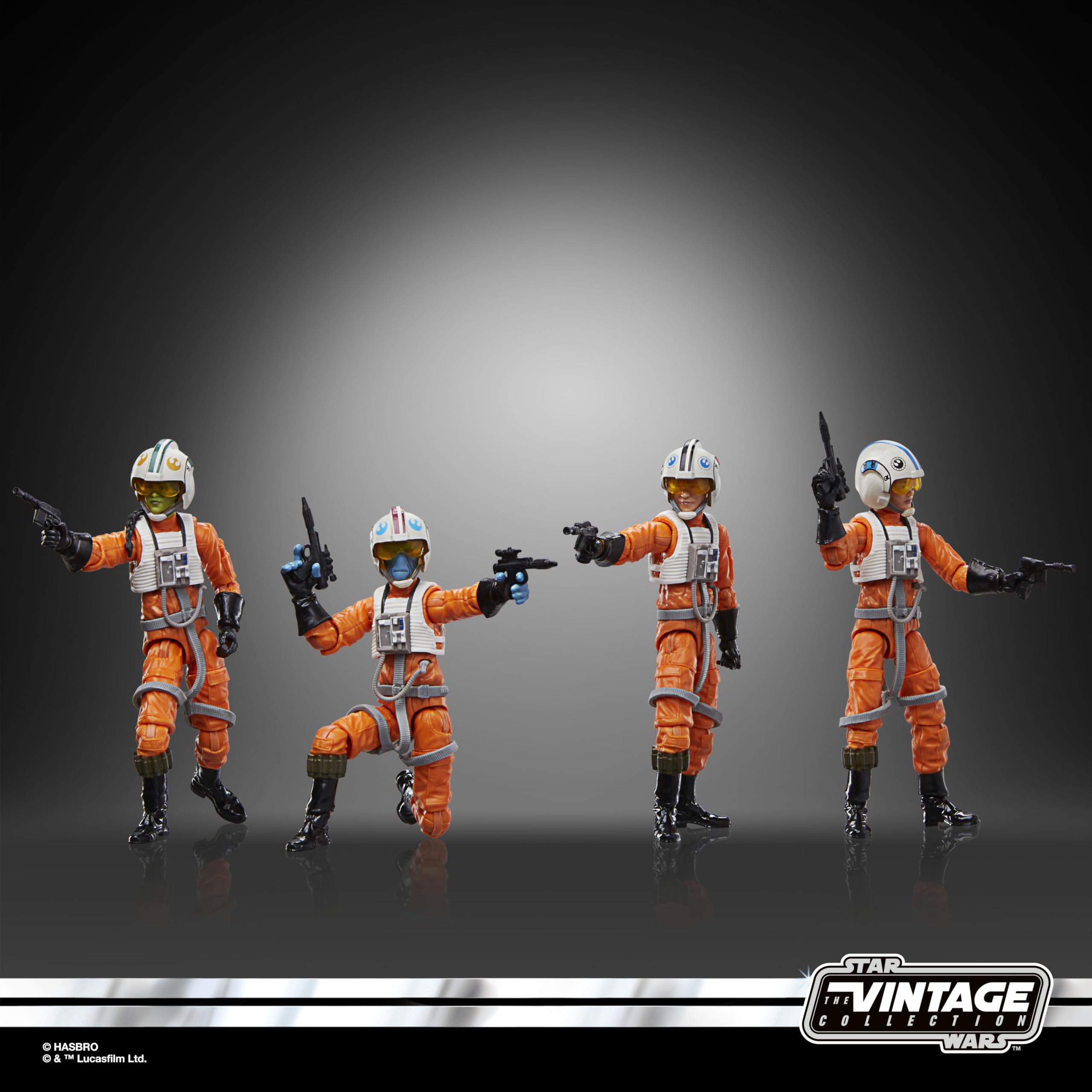 STAR WARS The Vintage Collection X-Wing Pilot display-ready pack for collectors.