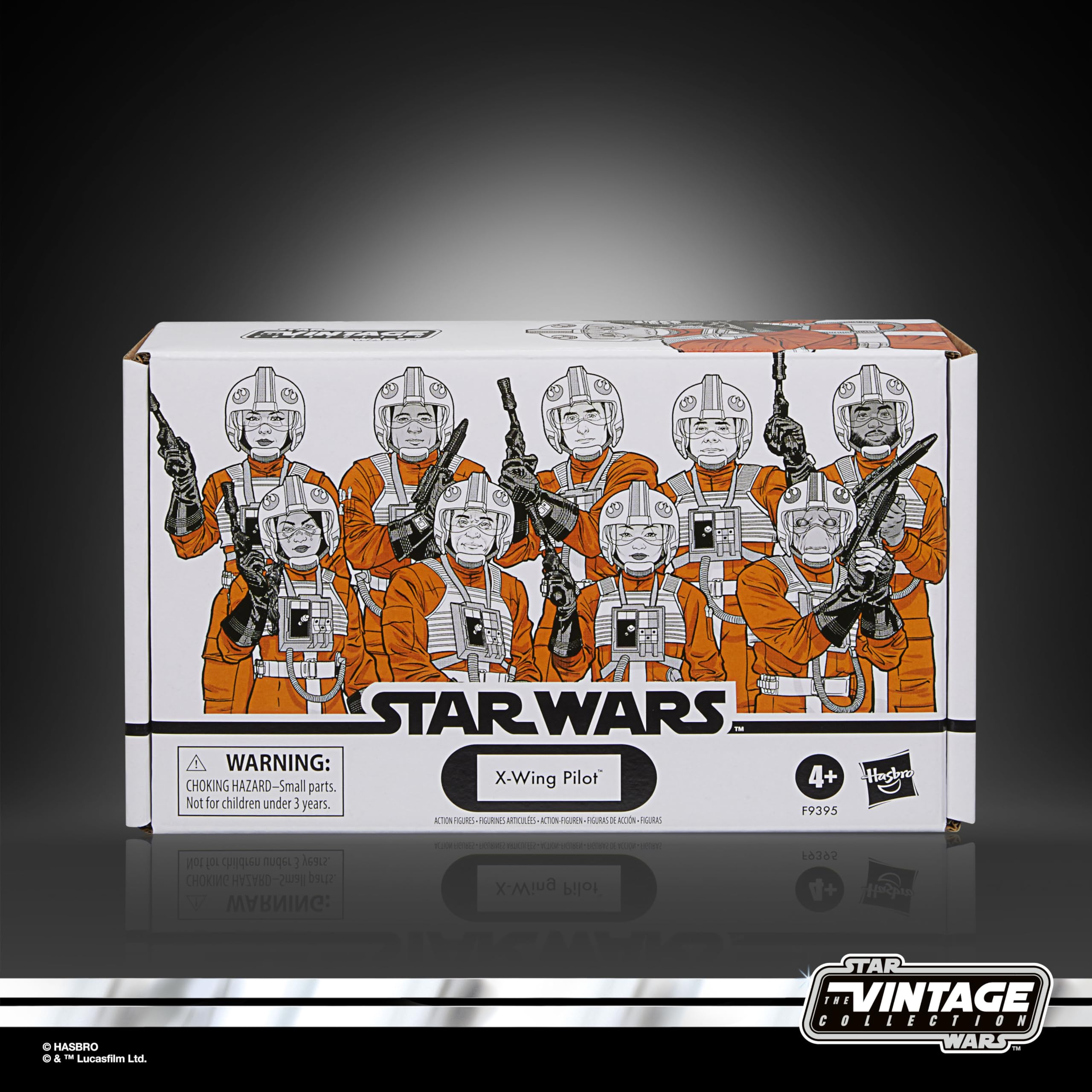 STAR WARS The Vintage Collection X-Wing Pilot figure detail with premium deco.
