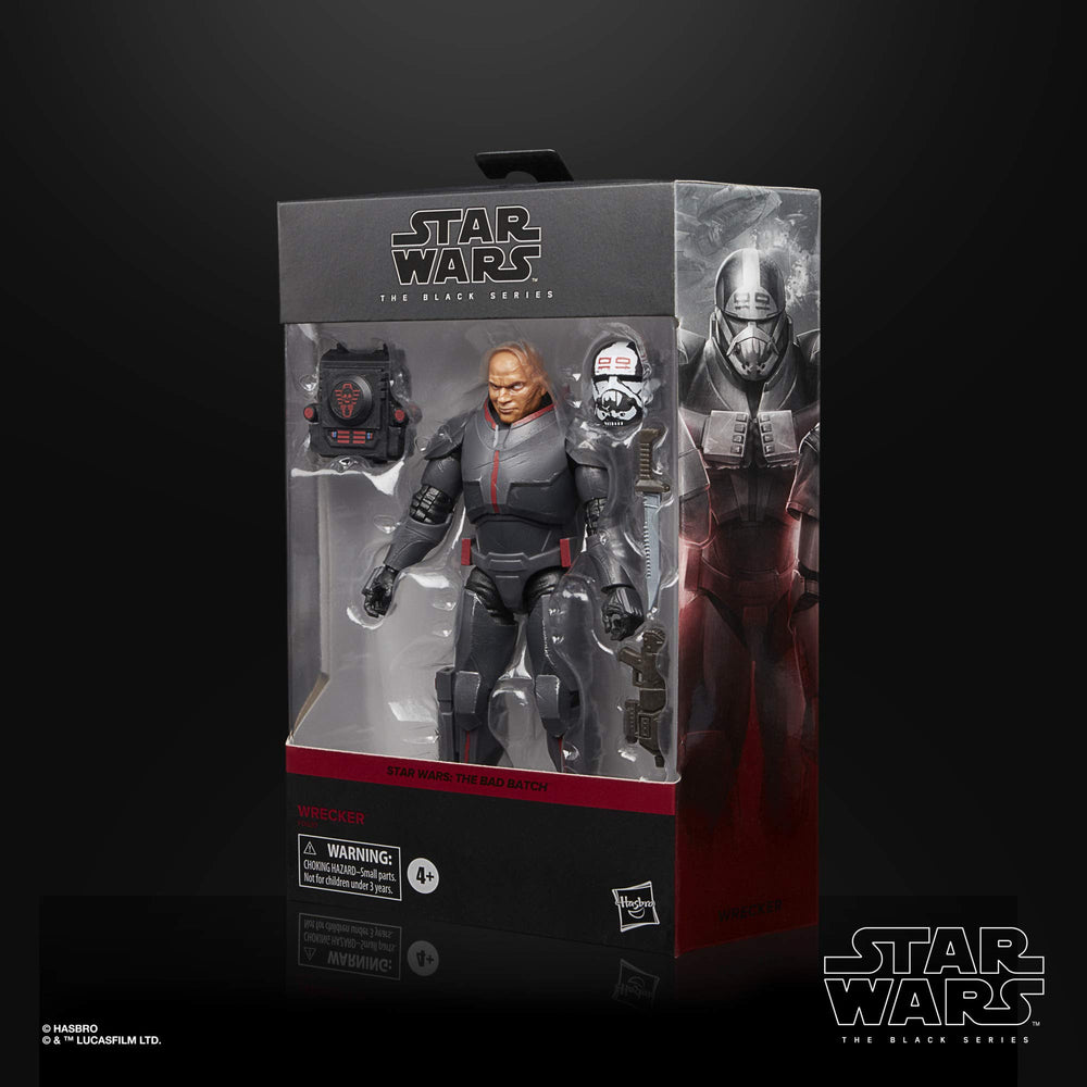 STAR WARS Wrecker with four detachable accessories expands storytelling options.