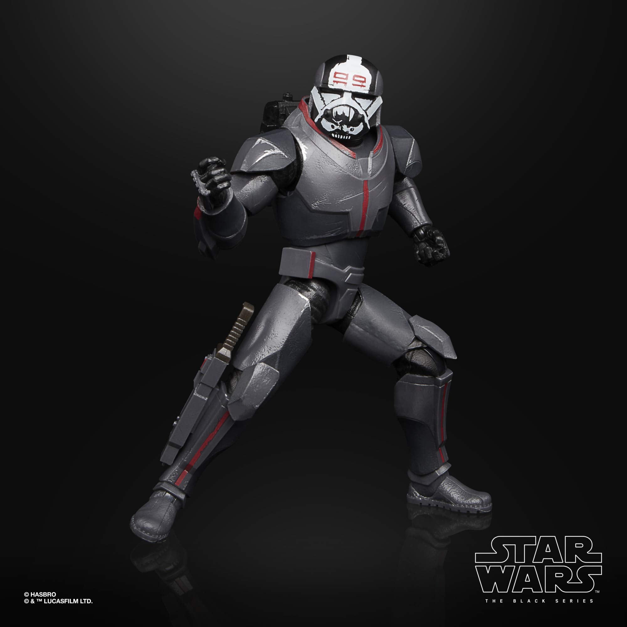 STAR WARS Wrecker packaging close up highlights build quality.