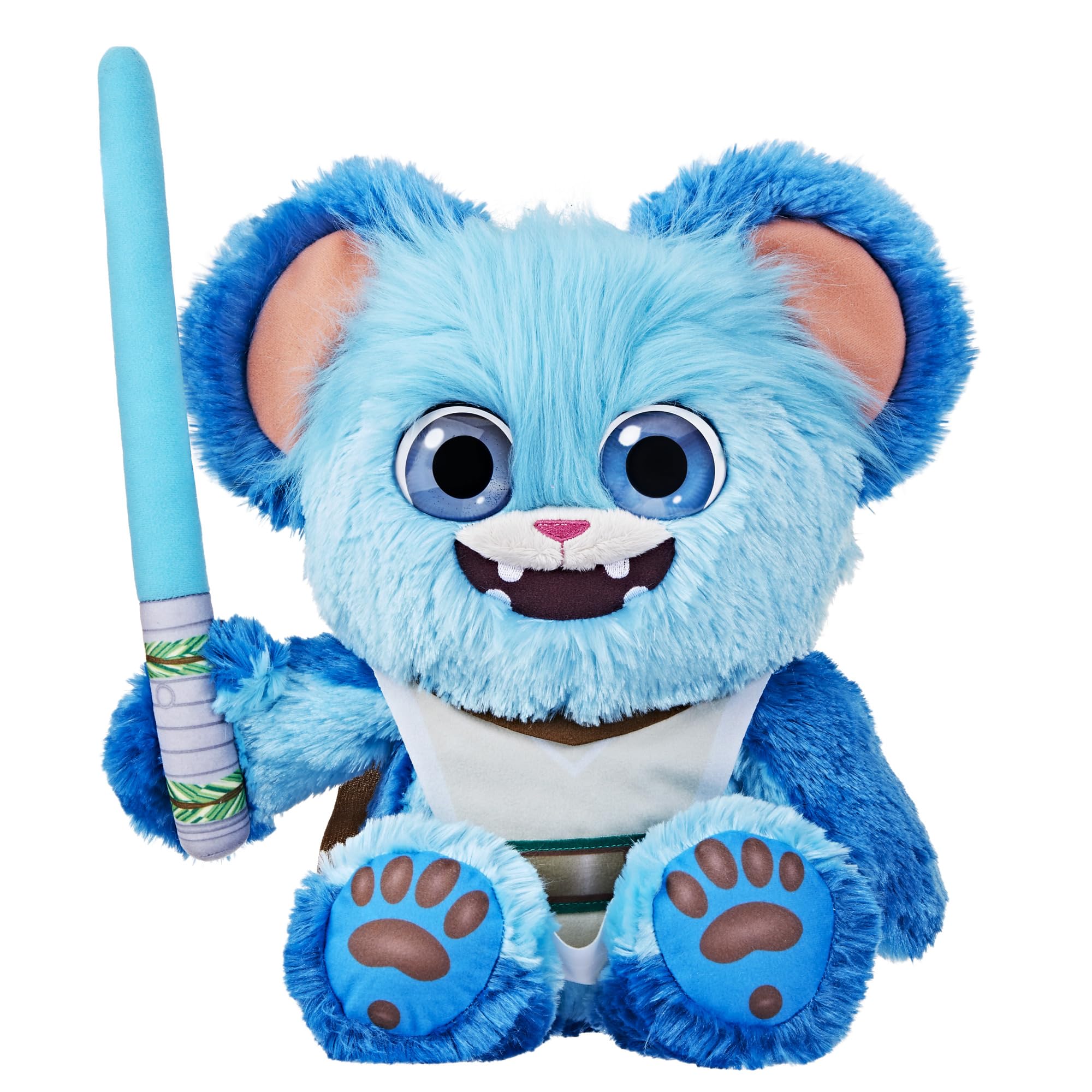 Star Wars: Young Jedi Adventures Nubs plush, fuzzy body, ideal for hugs during playtime.