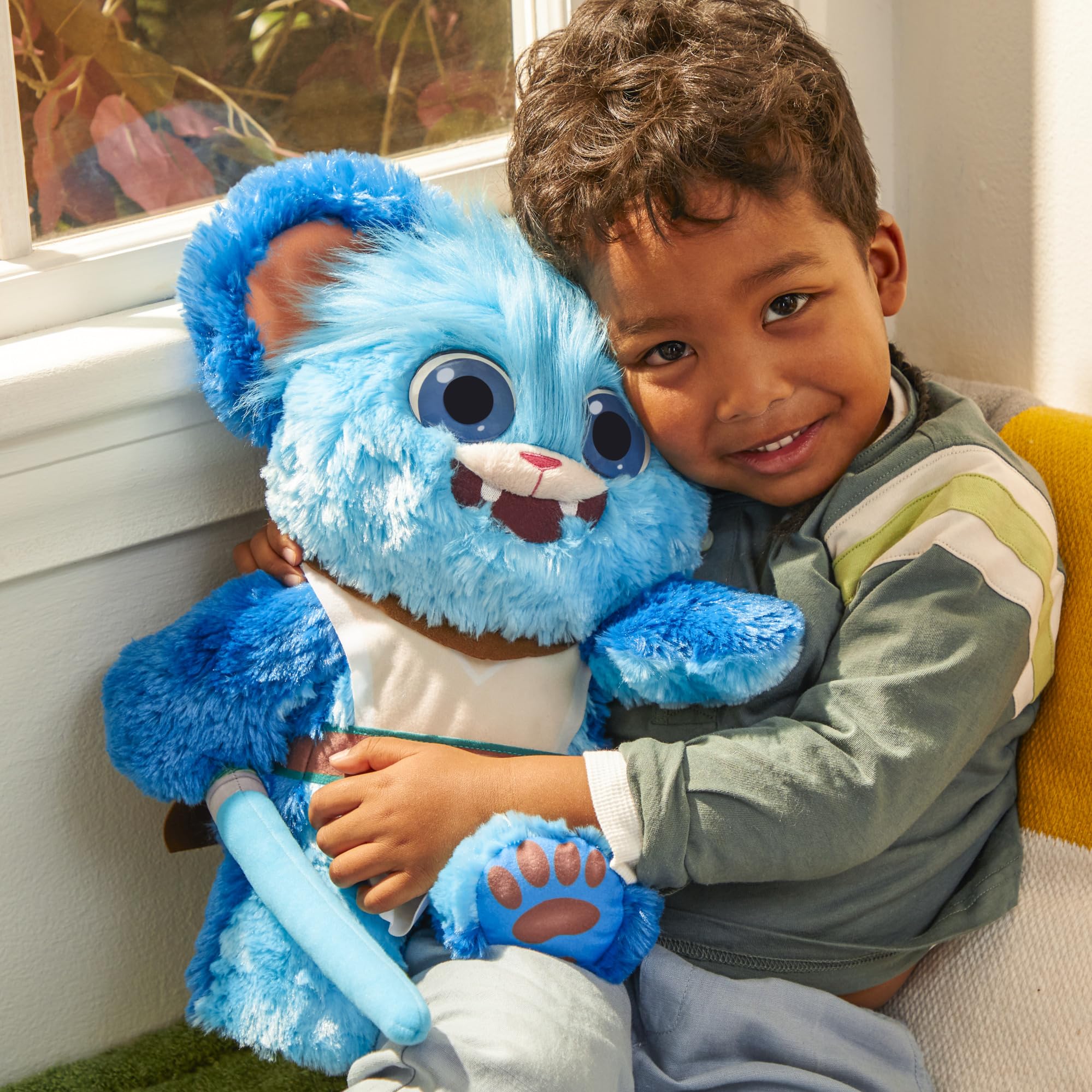 Star Wars: Young Jedi Adventures Nubs plush features acrylic eyes for playful storytelling.