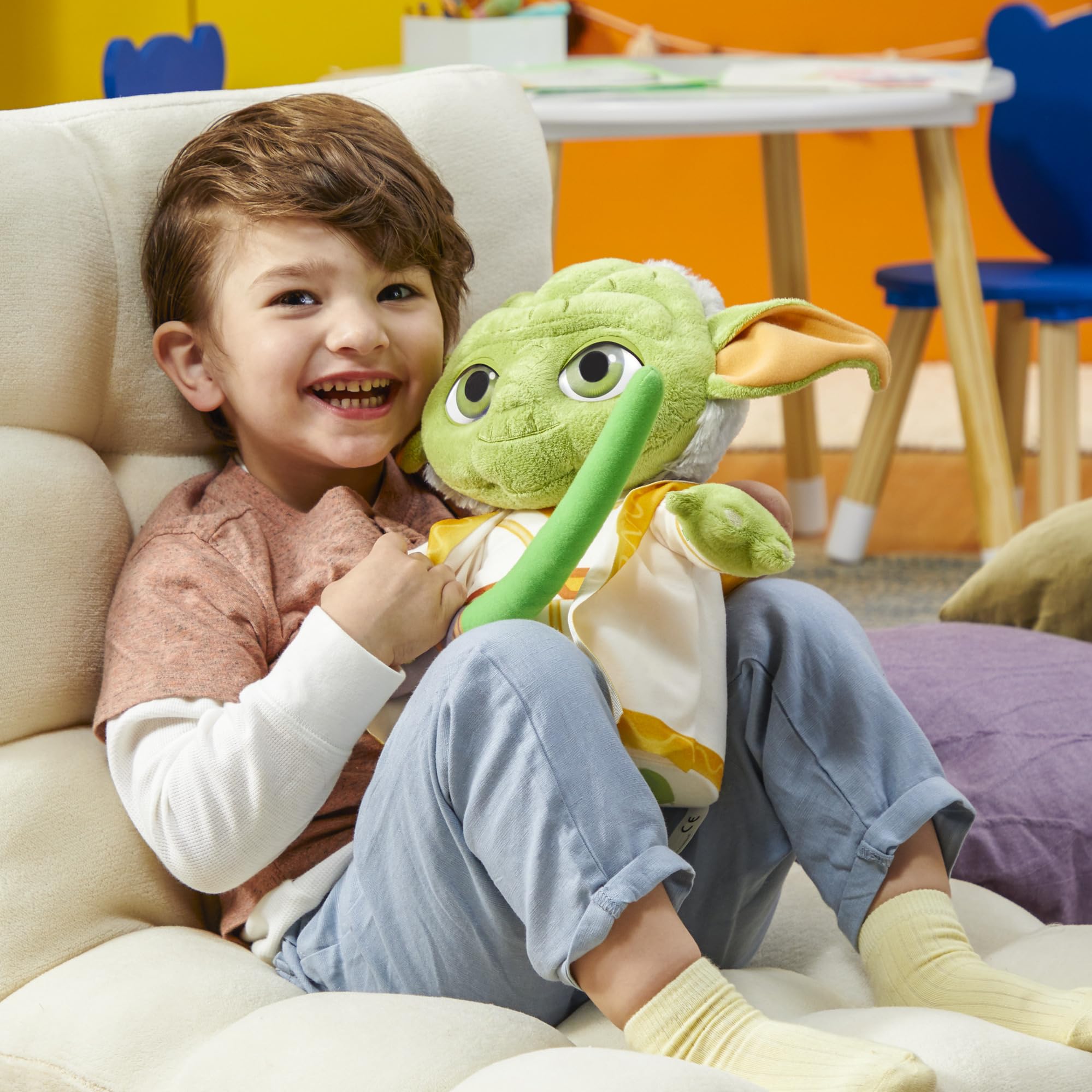 Star Wars Young Jedi Adventures Yoda Plush gift option for preschoolers.