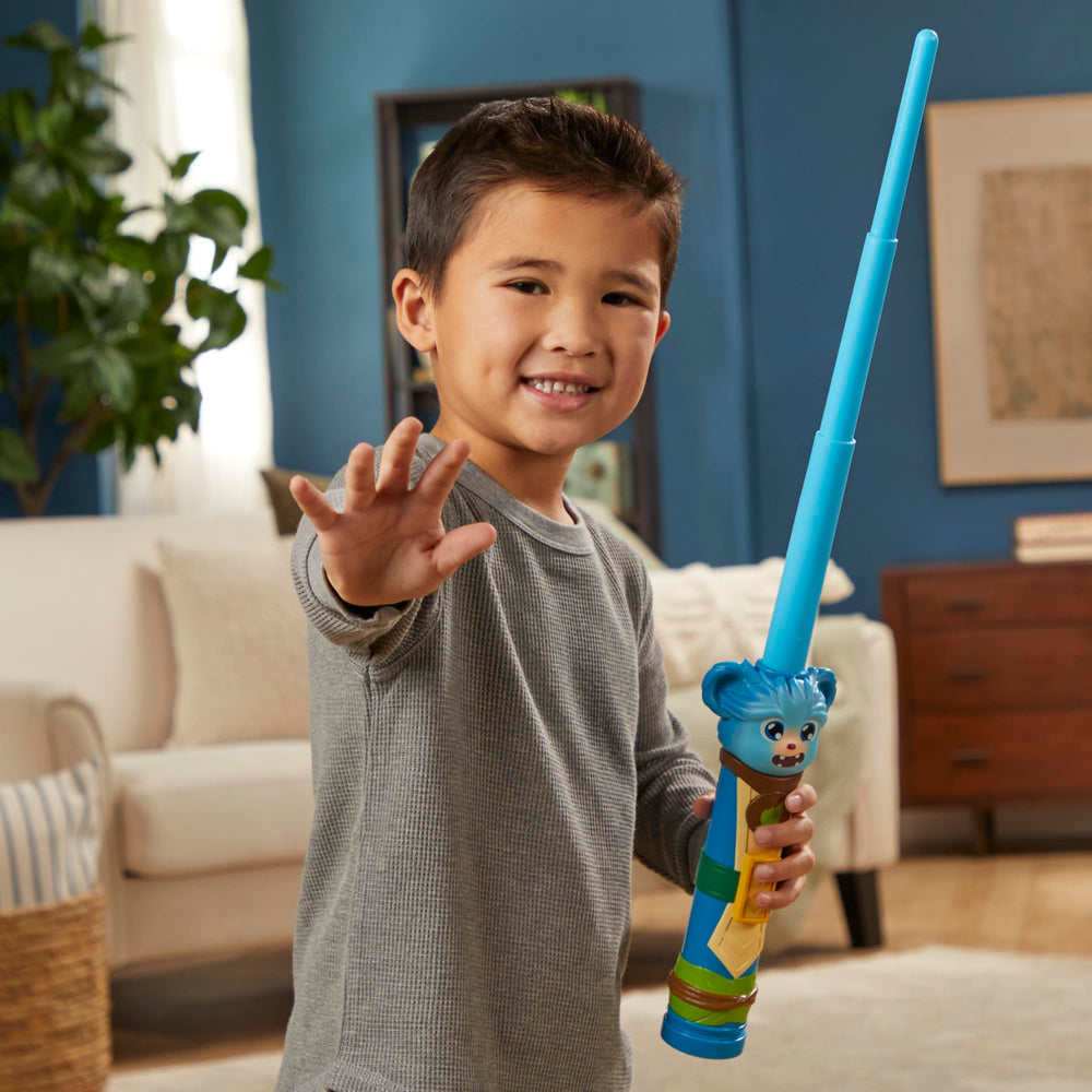 STAR WARS Nubs Lightsaber extended blade for dynamic action play.
