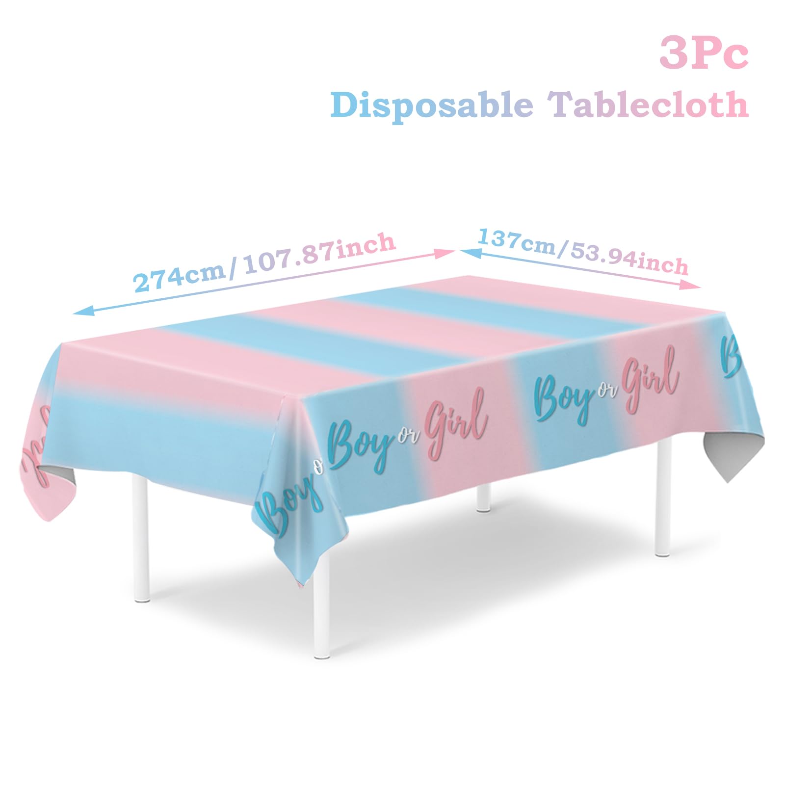 Staraise tablecloths creating dramatic reveal moment among guests