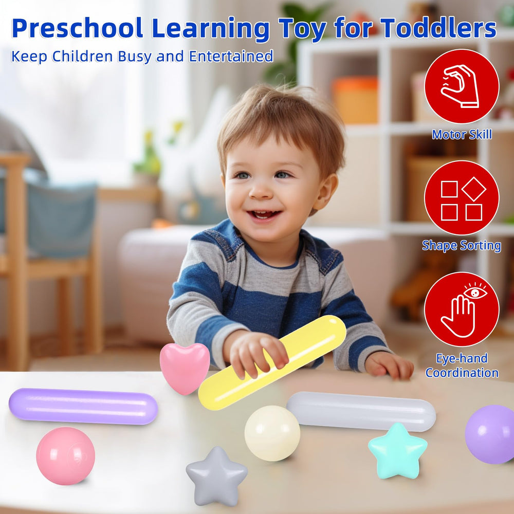 STARBOLO baby enjoying balls supports tactile exploration and motor skills.