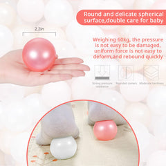 STARBOLO ball pit 100 pearls kid-friendly play near a pool with balls
