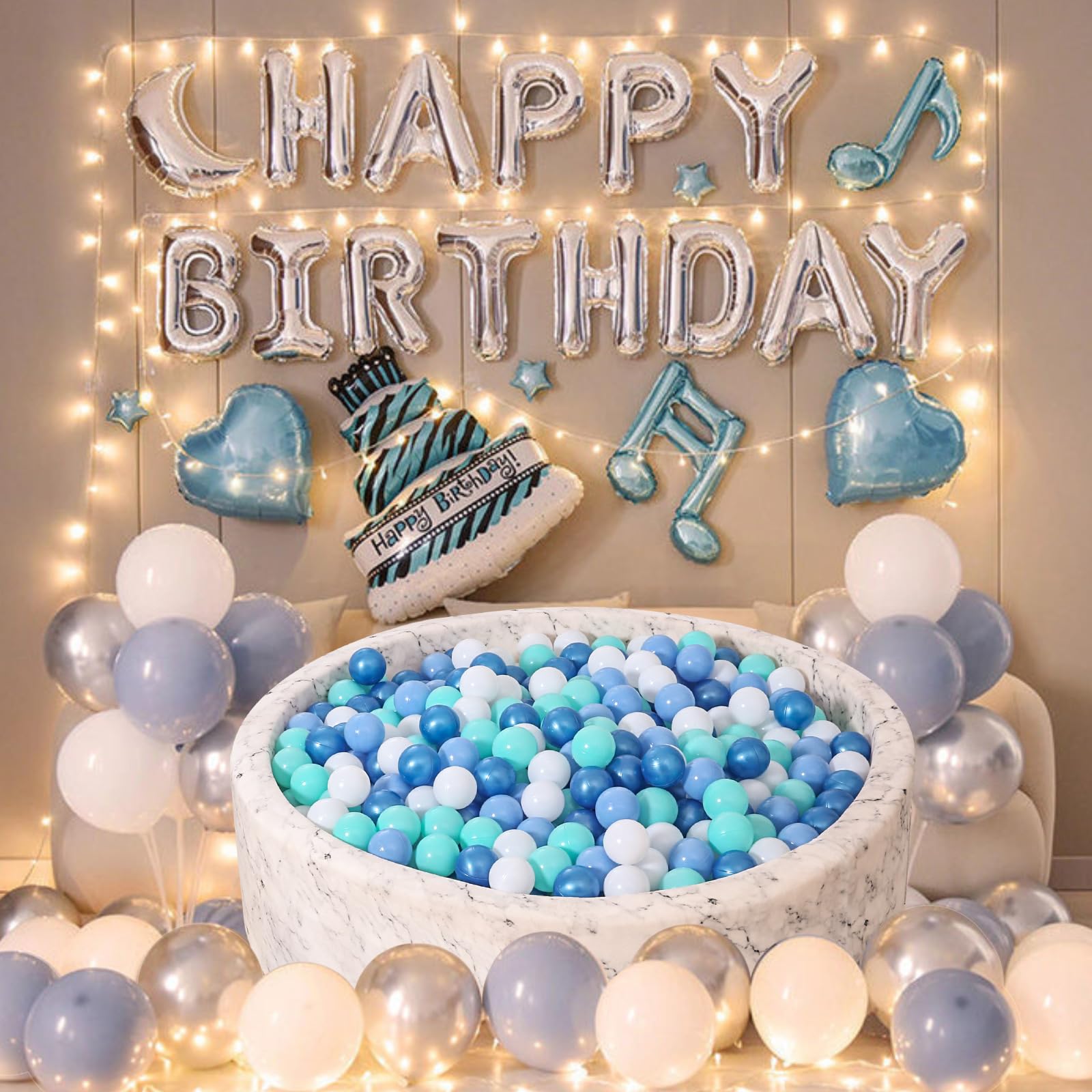 STARBOLO color macaron balls with vibrant hues for sensory play.