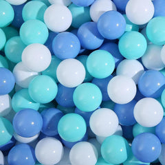 STARBOLO balls being washed, simple cleaning with water after messy play.
