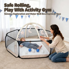 STARBOLO Ball Pit Indoor Outdoor Use showing versatility