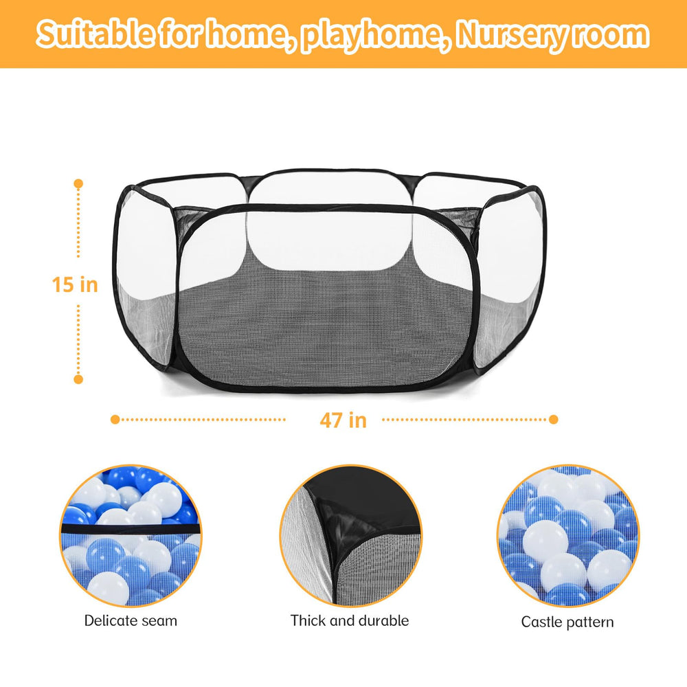 STARBOLO Ball Pit Private Space Inside for focused playtime