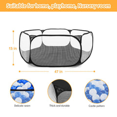STARBOLO Ball Pit Private Space Inside for focused playtime