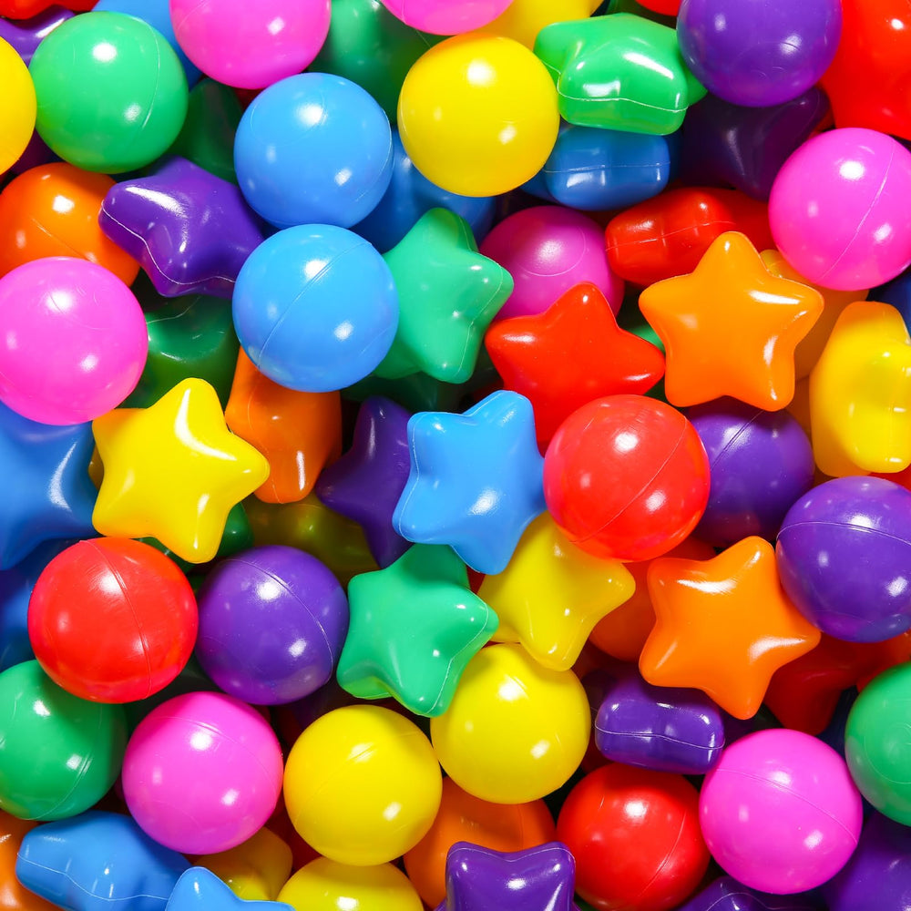 STARBOLO 100-piece set for safe, colorful toddler play.