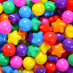 STARBOLO 100-piece set for safe, colorful toddler play.