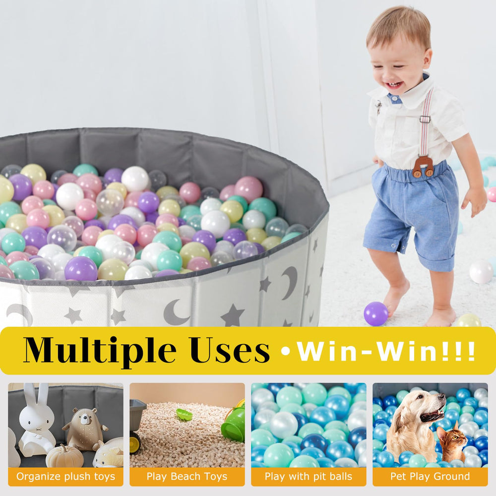 STARBOLO ball pit with storage bag for neat transport