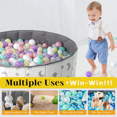 STARBOLO ball pit with storage bag for neat transport