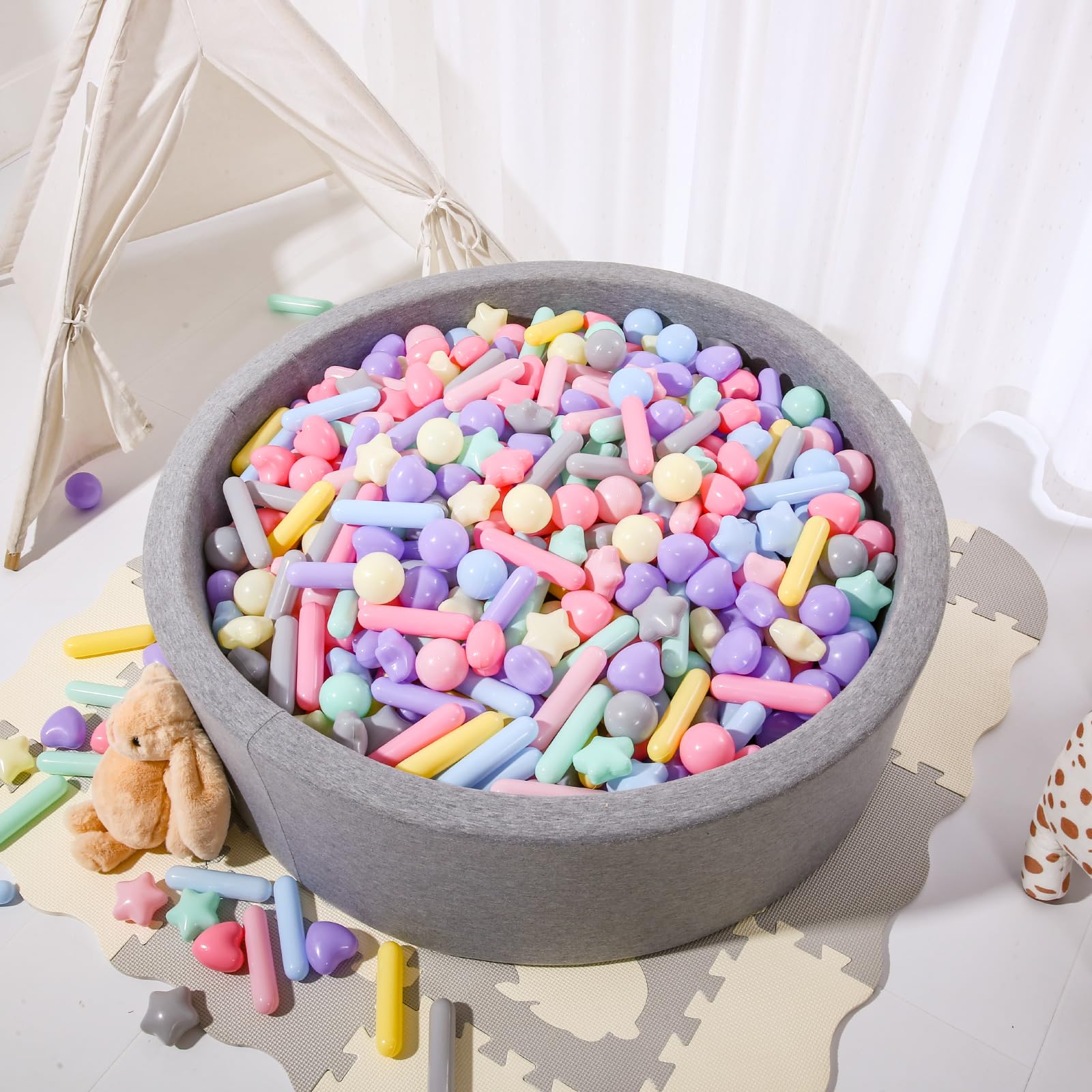 STARBOLO Macaron colors on display, highlighting kid-friendly variety for creativity.