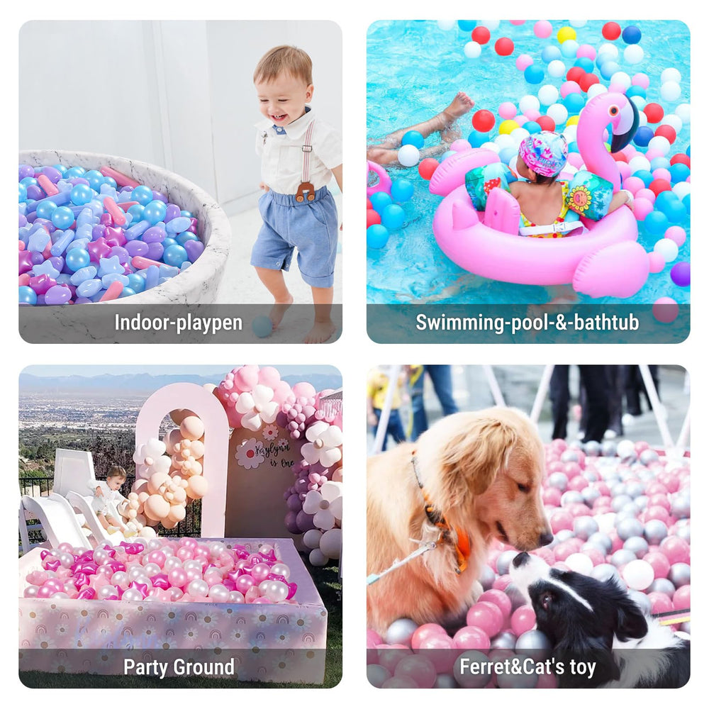 STARBOLO ocean colors are easy to rinse and keep clean