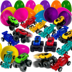 Stargo Easter egg with pull-back car for fun Easter gifts.