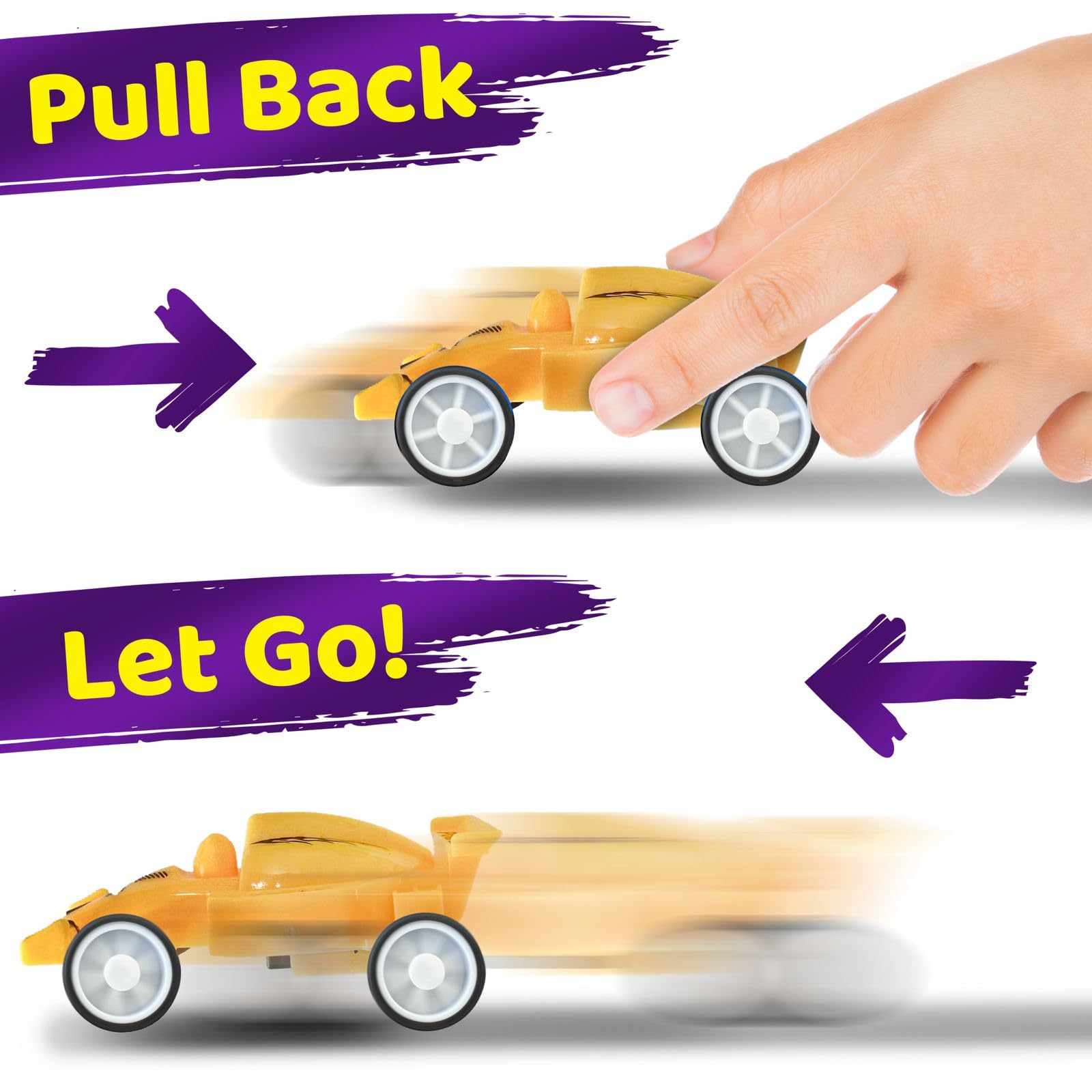 Stargo ready-to-go toy car inside Easter egg.