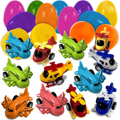 Stargo Easter egg with pullback helicopters for durable fun during hunts
