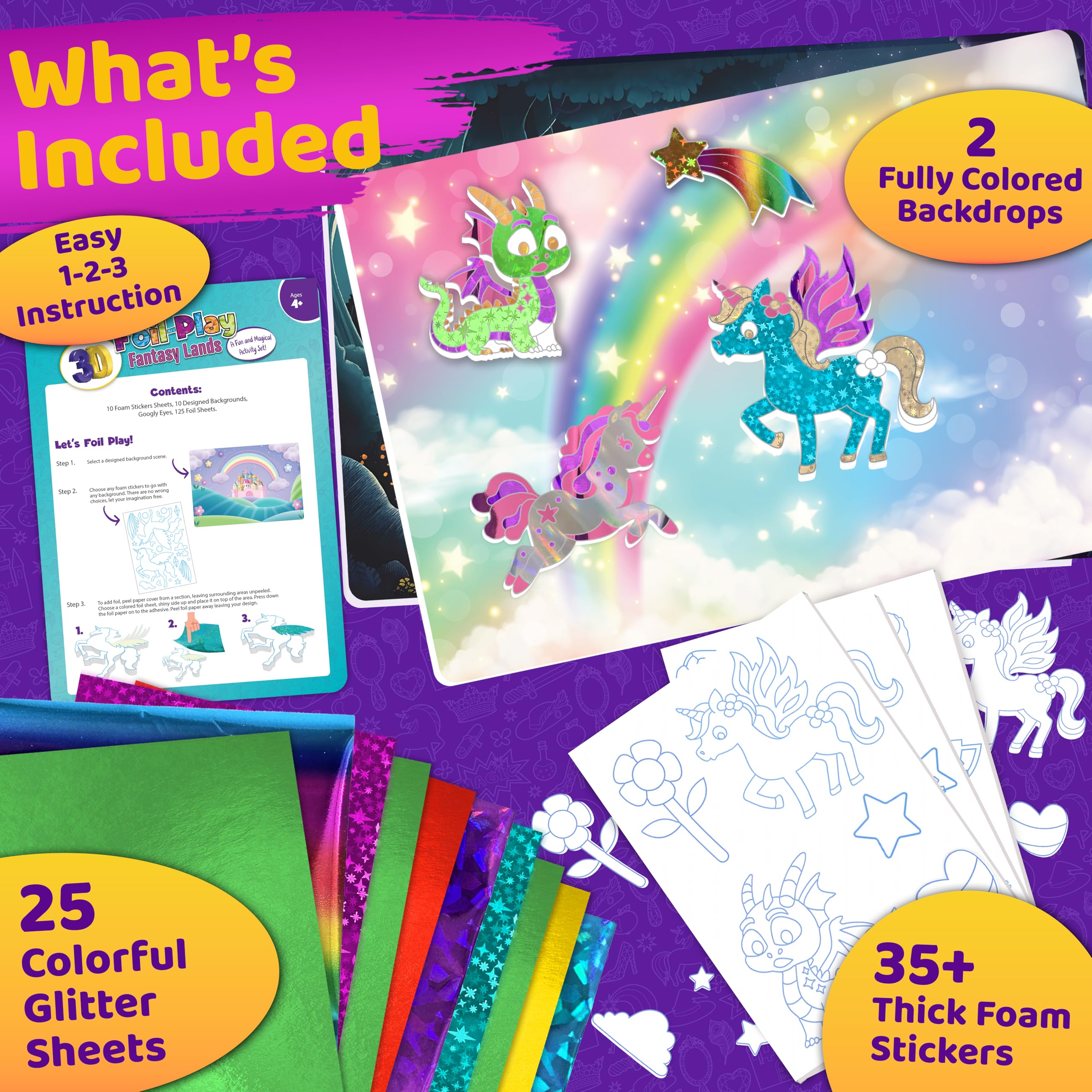 Stargo kit packaging and tools ensure tidy, kid-friendly crafting moments.