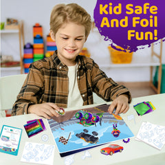 Stargo foil art kit sticker sheets add color and flair to crafts.