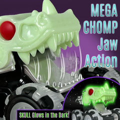 Stargo glow skull monster truck durable design built for rough-and-tumble play