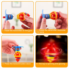 Starhig gyroscope toy showcases precise spinning motion for hands-on play sessions.